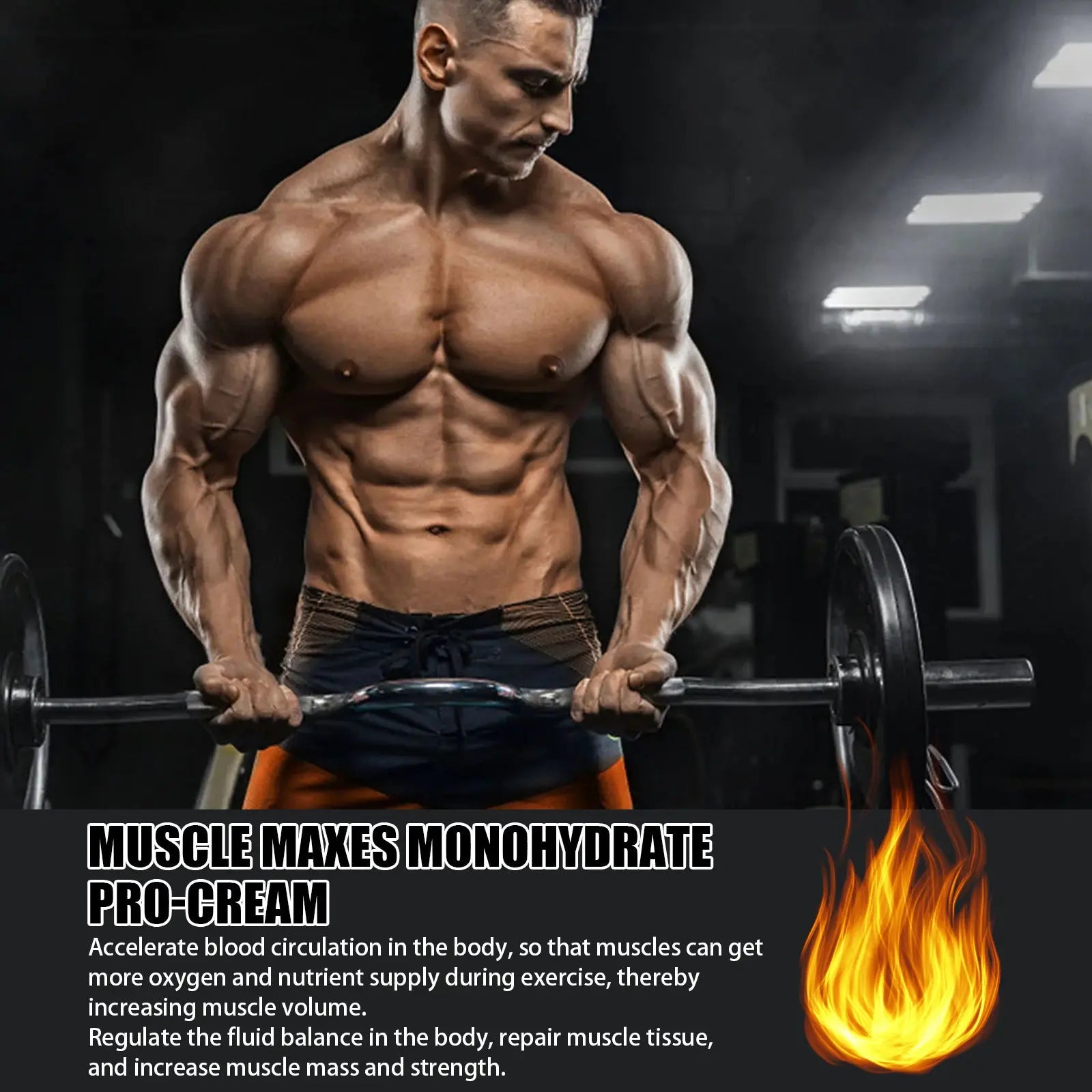 Men's Muscle Massage Cream Bpower Fitness
