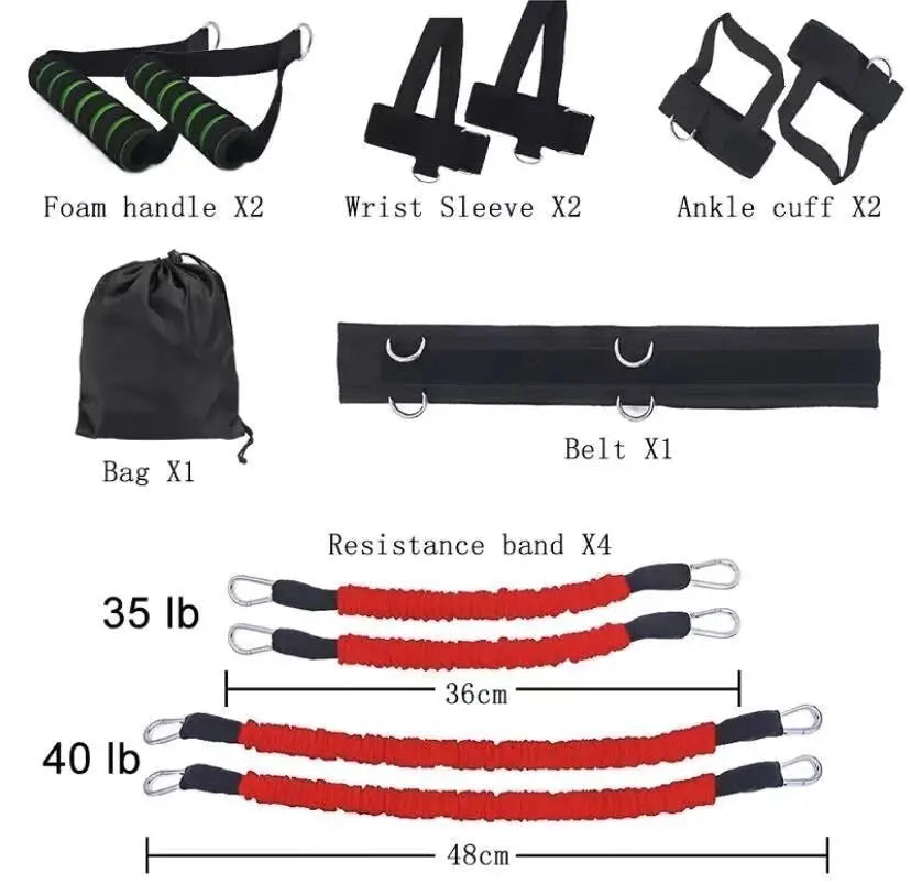 Boxing arm leg bounce strength training device Bpower Fitness