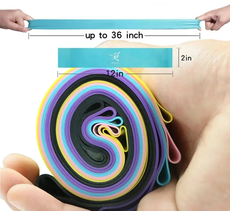 Resistance Elastic Rubber Bands Bpower Fitness
