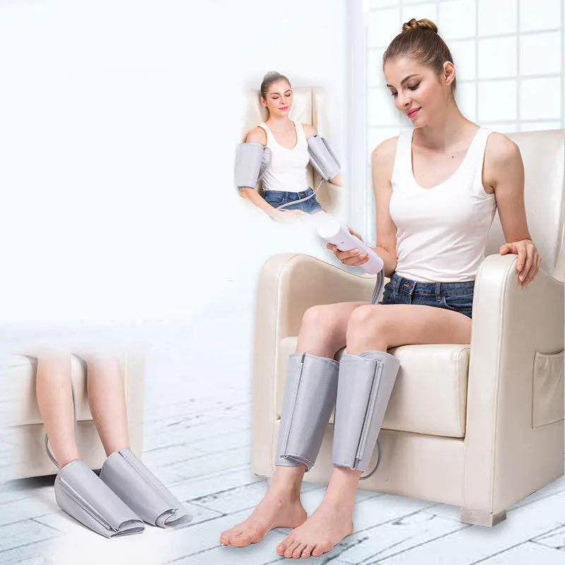 Automatic air wave calf massage machine Bpower Fitness