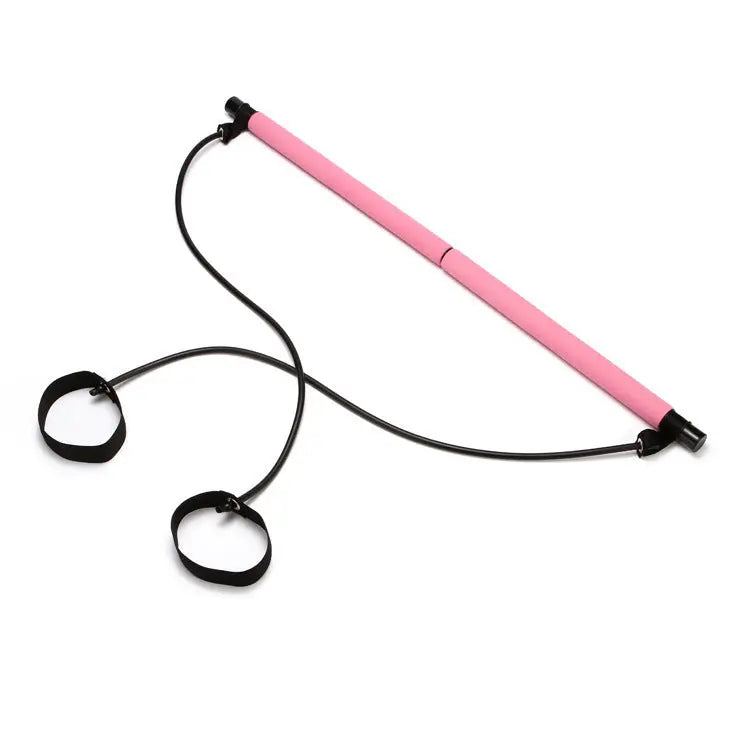 Yoga Crossfit Resistance Bands Exerciser Pull Rope Portable Gym Workout Pilates Bar Trainer Elastic Bands Bpower Fitness
