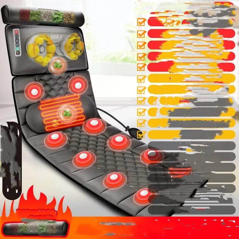 Multifunctional cervical massager chair cushion Bpower Fitness
