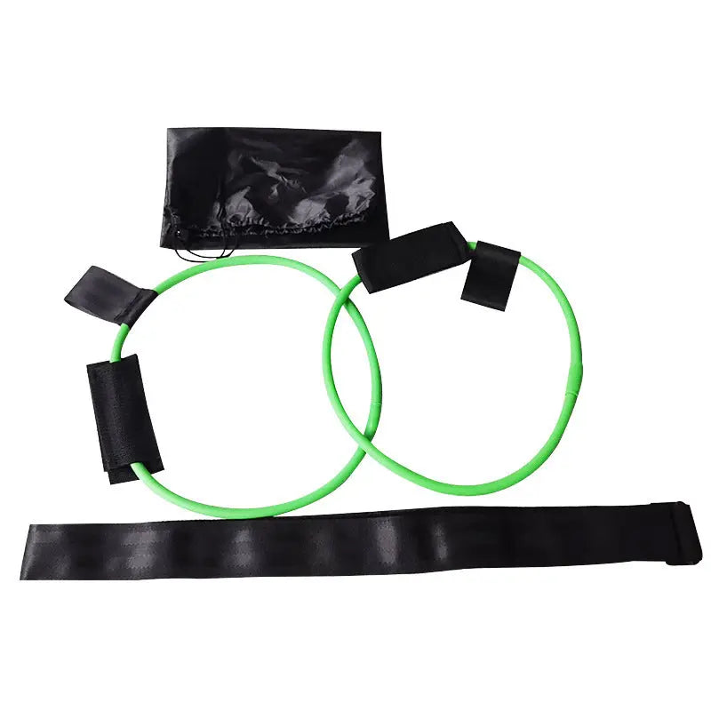 Latex Material Yoga Fitness Belt Foot Pedal Tension Rope Home Exercise Fitness Equipment Home Workout Resistance Bands Bpower Fitness