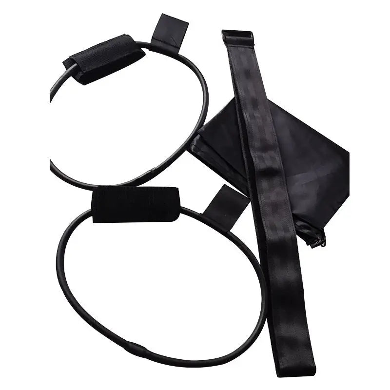 Latex Material Yoga Fitness Belt Foot Pedal Tension Rope Home Exercise Fitness Equipment Home Workout Resistance Bands Bpower Fitness