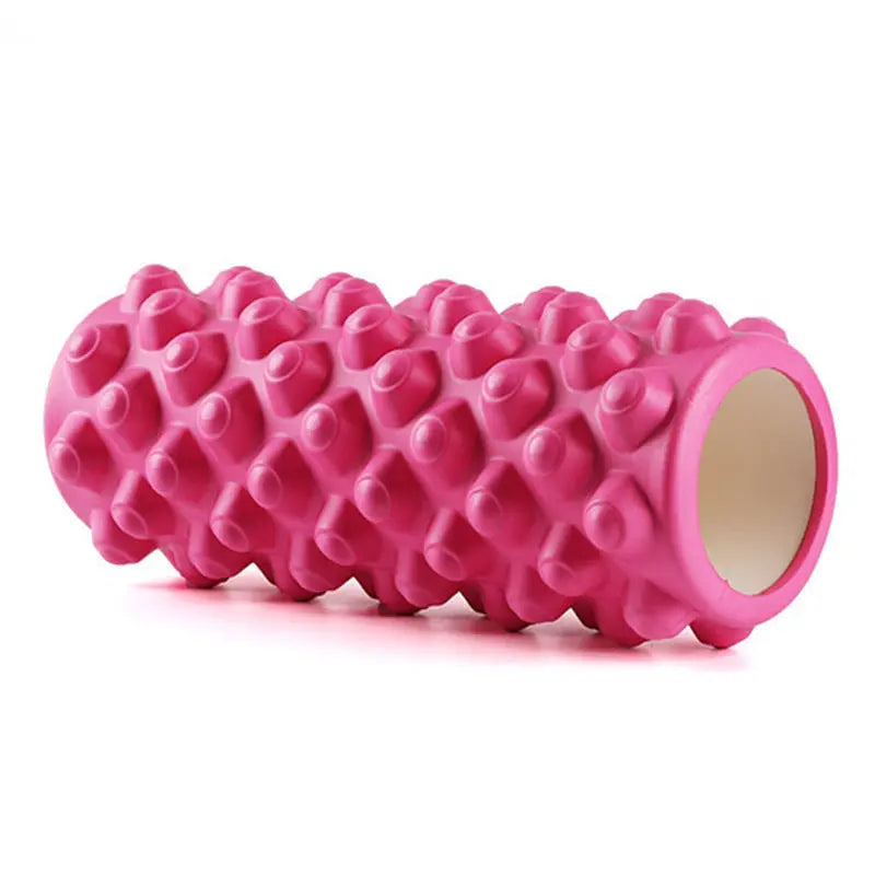 Concentric Circle Yoga Pillar Foam Roller Muscle Relaxation Roller Bpower Fitness