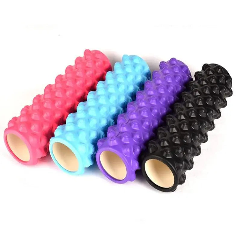 Concentric Circle Yoga Pillar Foam Roller Muscle Relaxation Roller Bpower Fitness