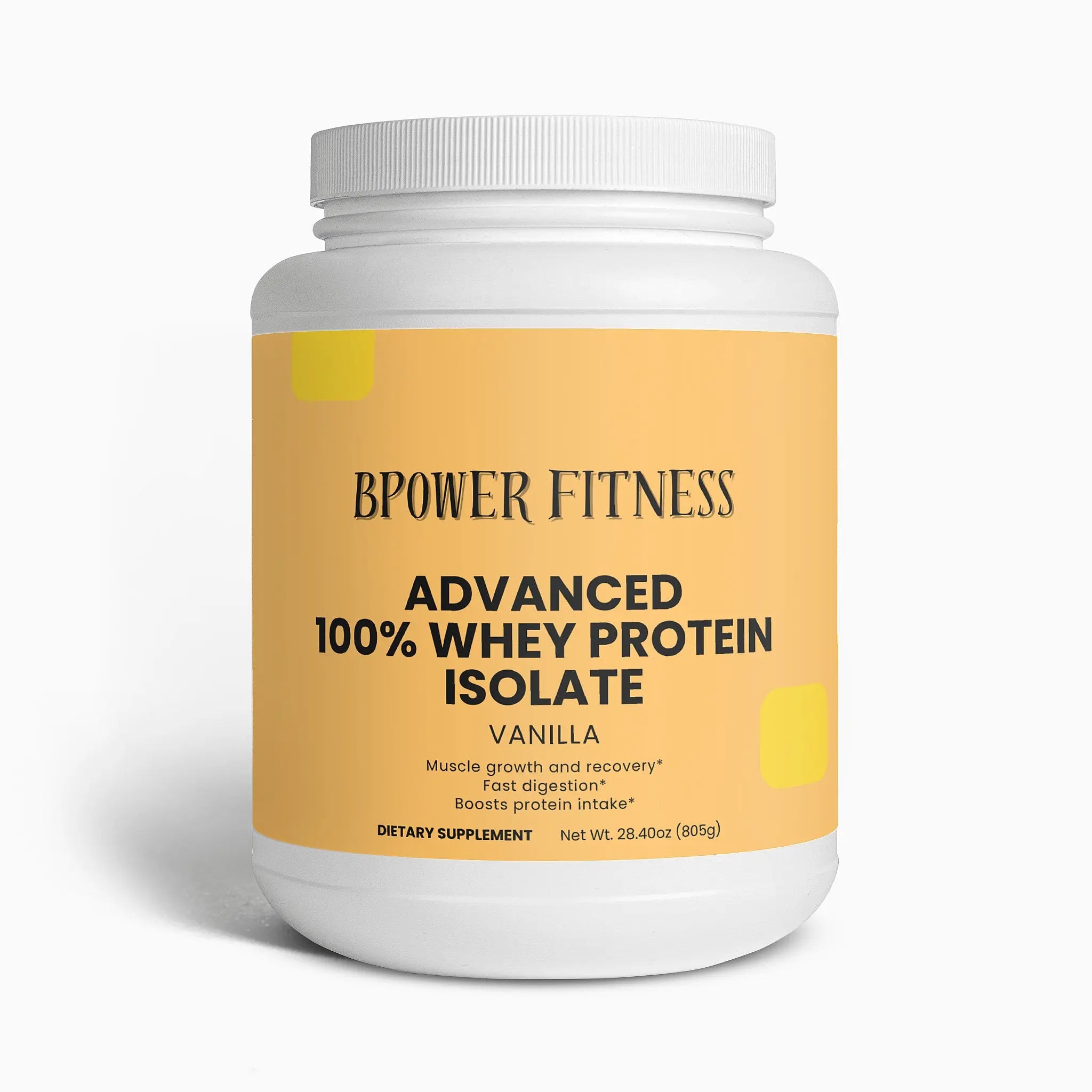 Advanced 100% Whey Protein Isolate (Vanilla) - Image #0