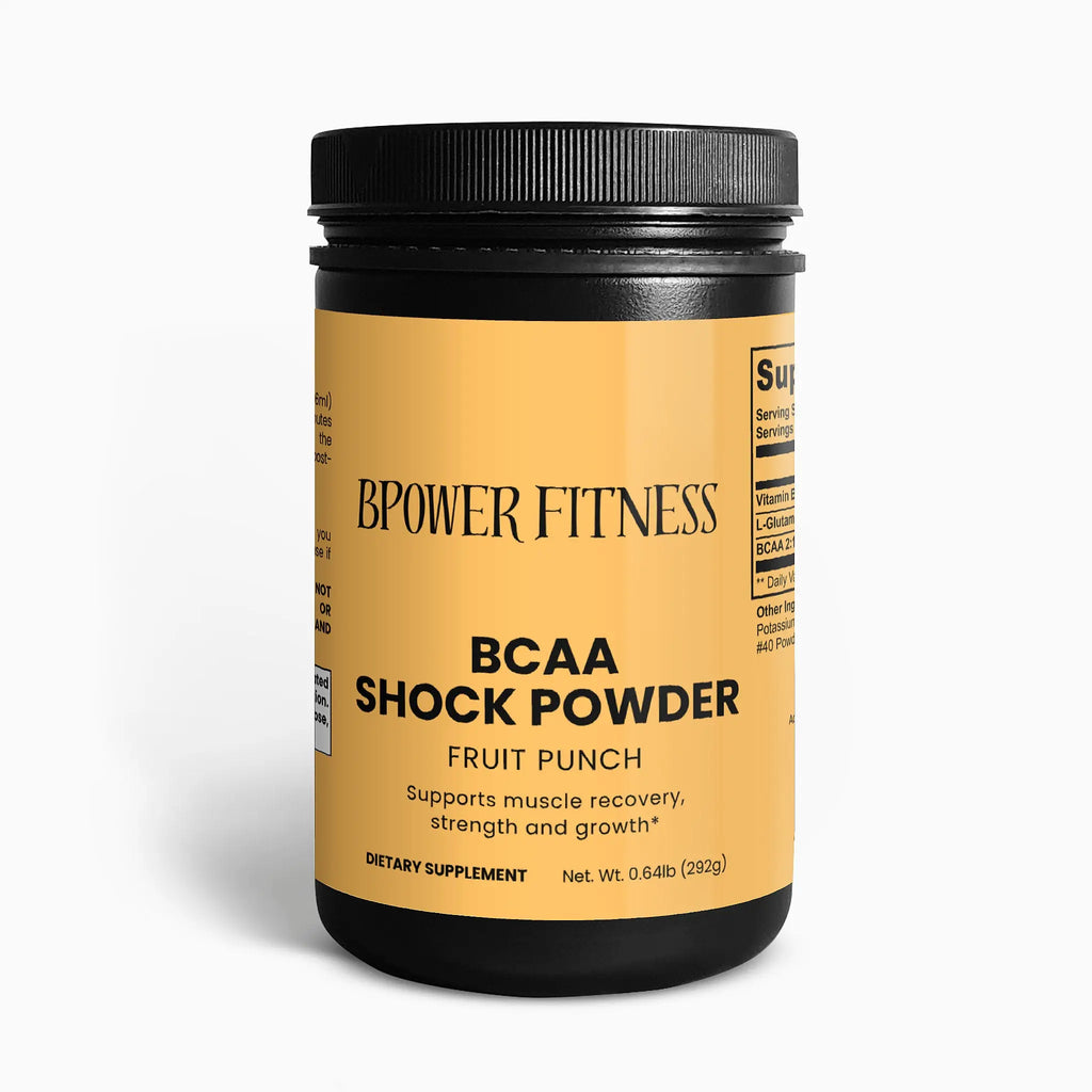BCAA Shock Powder (Fruit Punch) Bpower Fitness