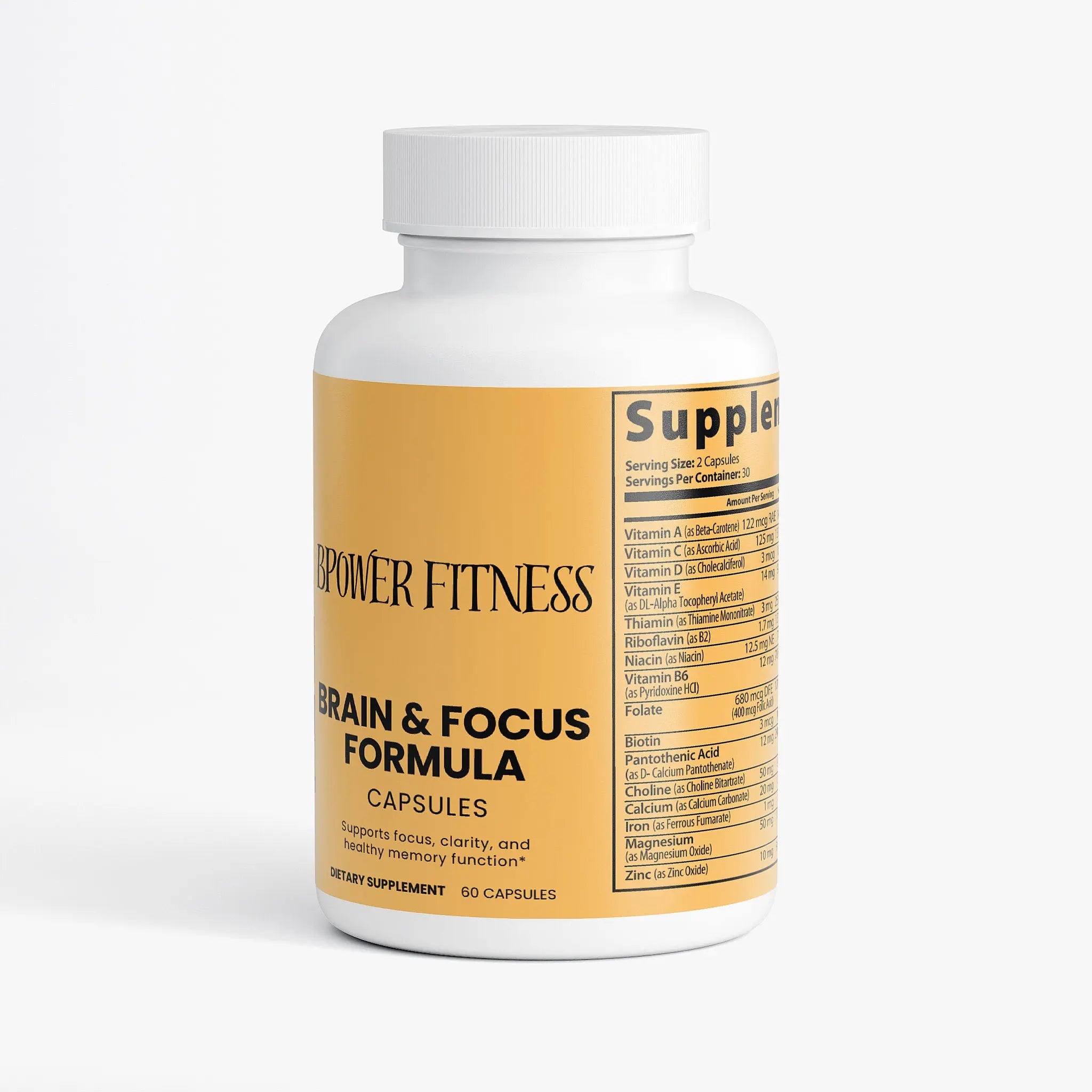 Brain & Focus Formula Bpower Fitness