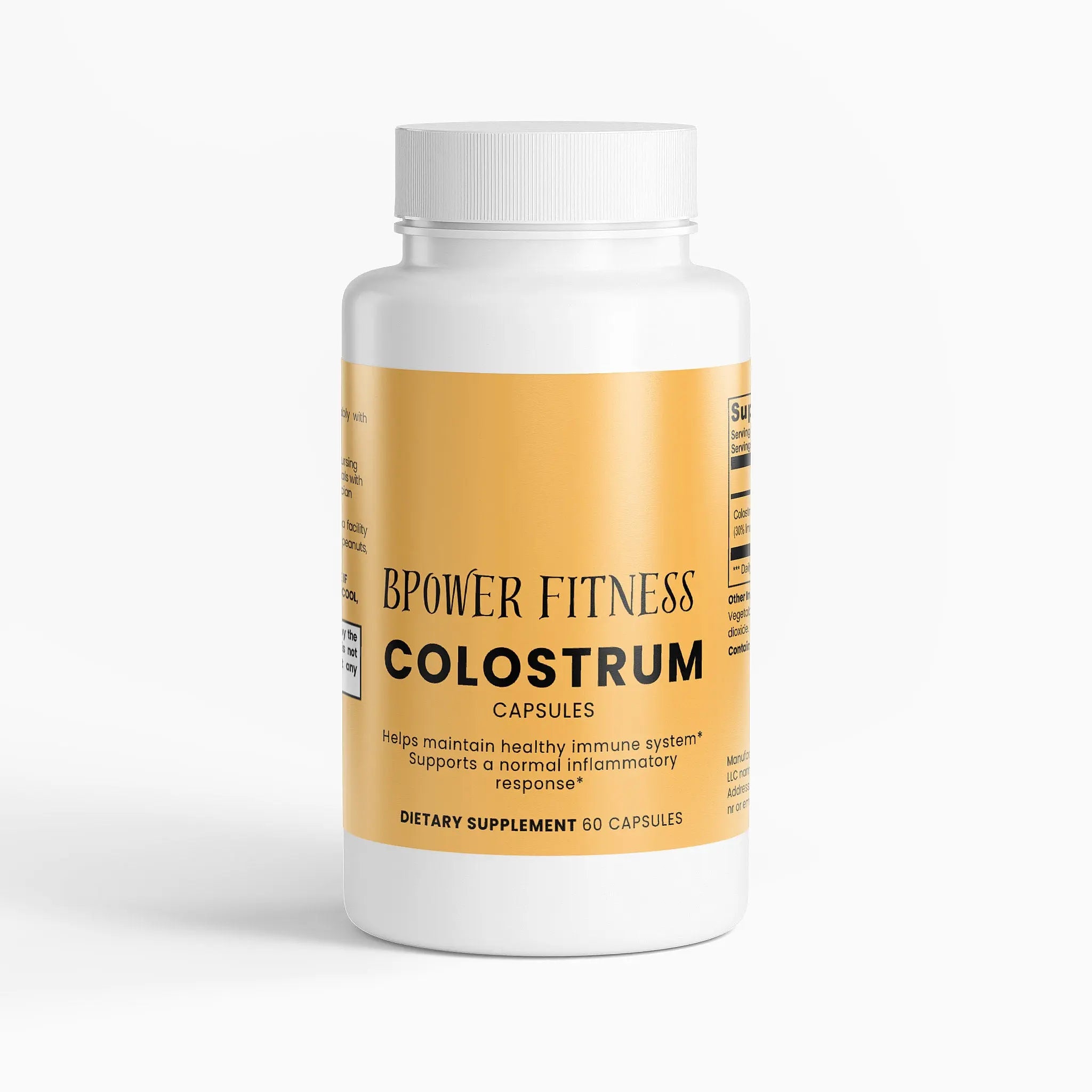 Colostrum Capsules Bpower Fitness