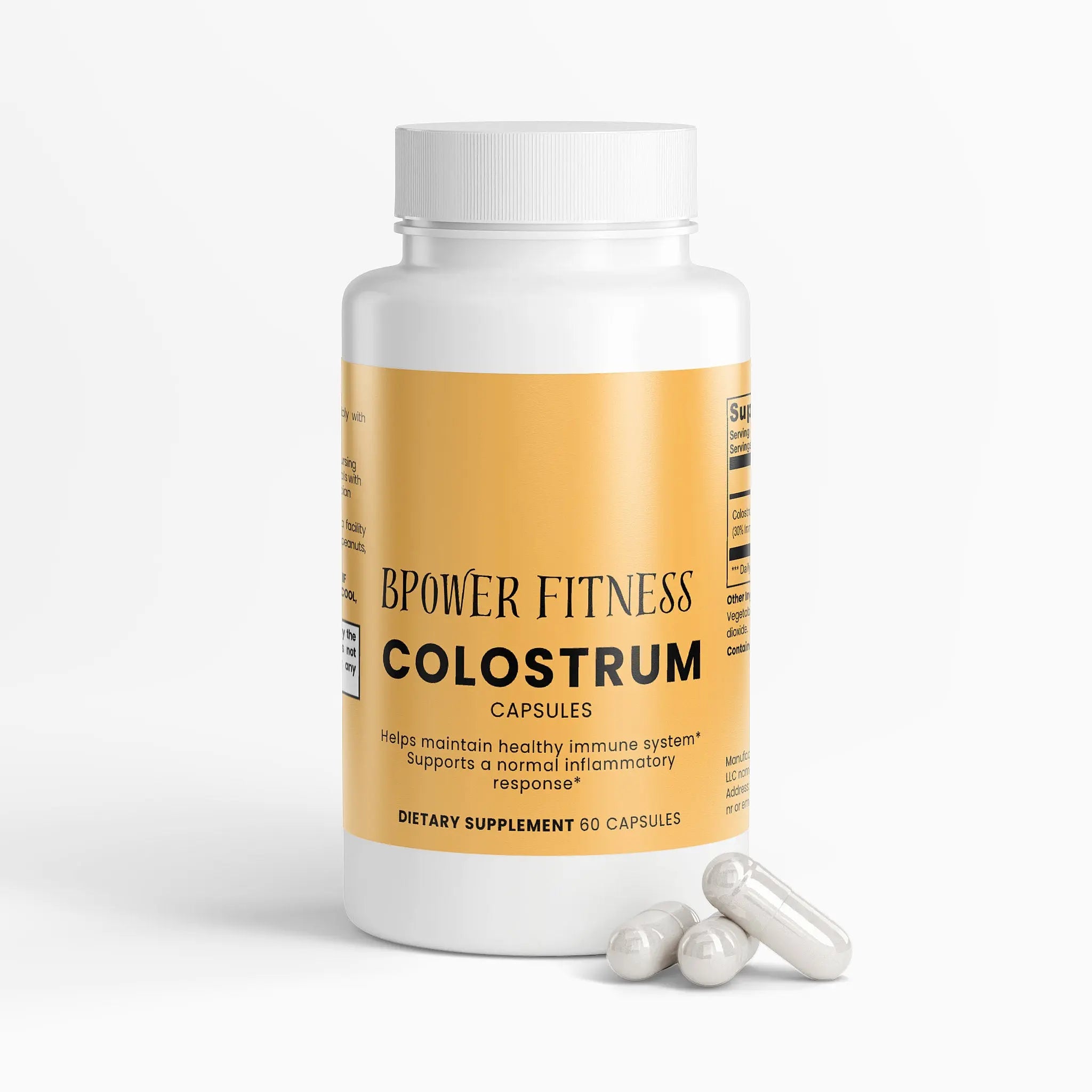 Colostrum Capsules Bpower Fitness