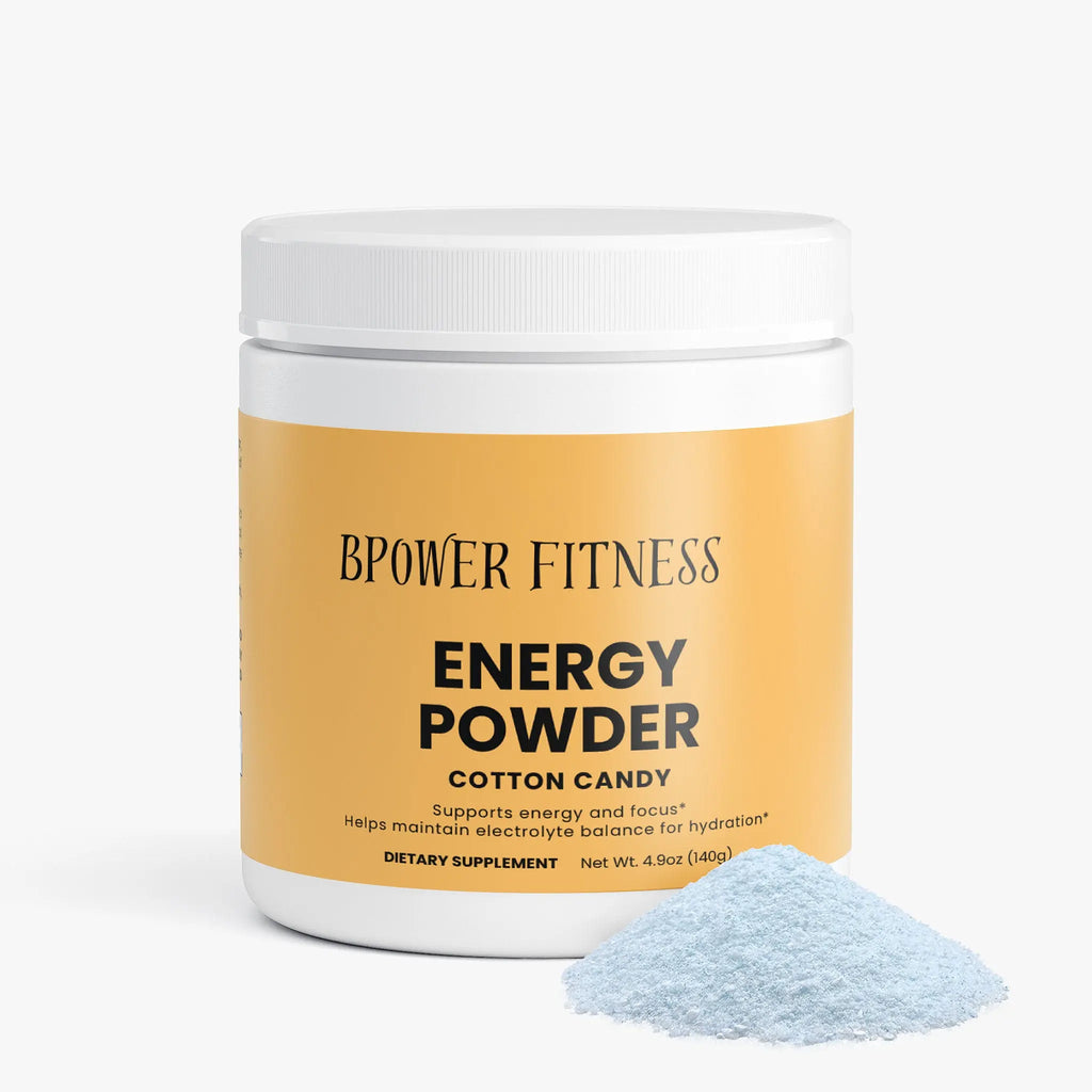 Energy Powder (Cotton Candy) Bpower Fitness
