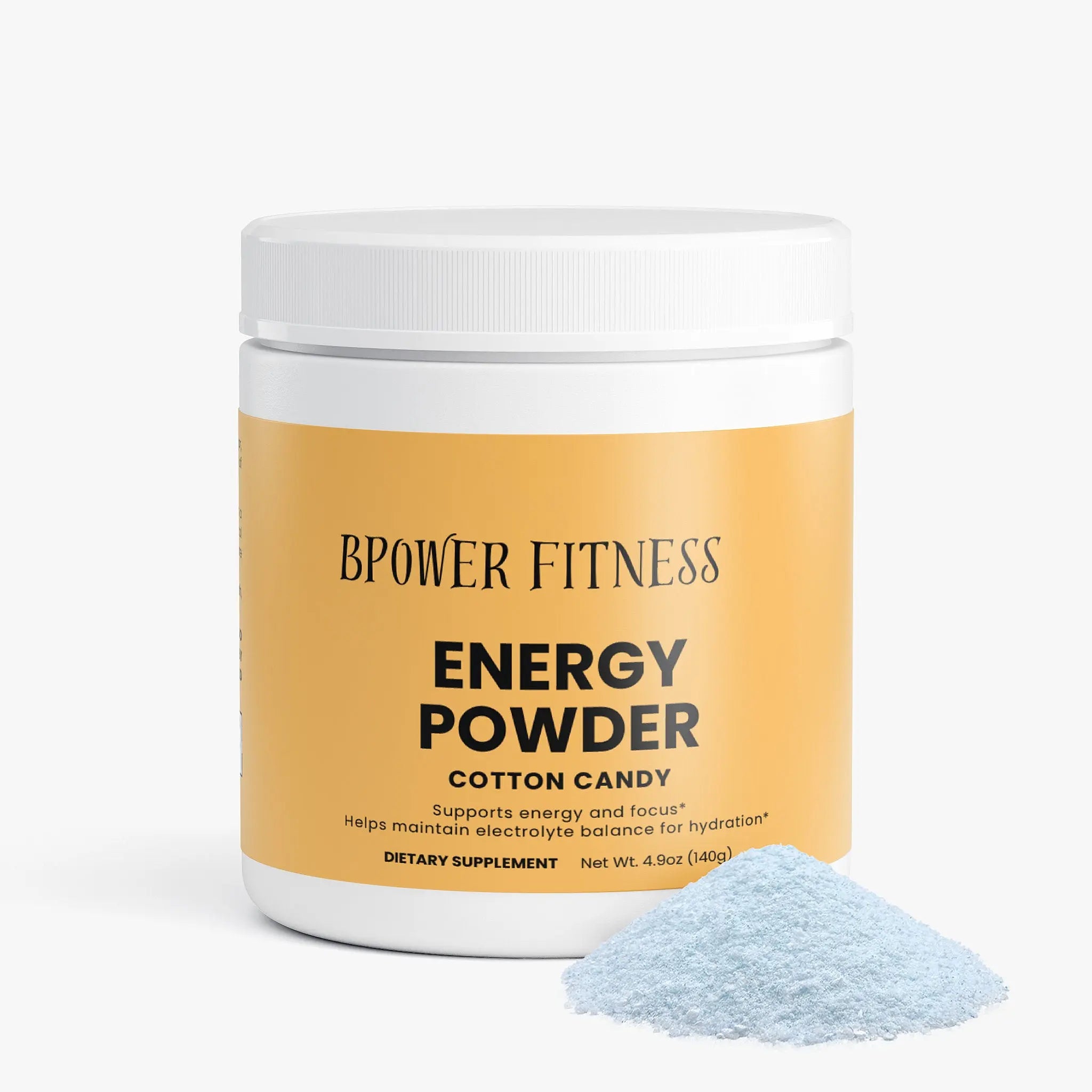 Energy Powder (Cotton Candy) Bpower Fitness