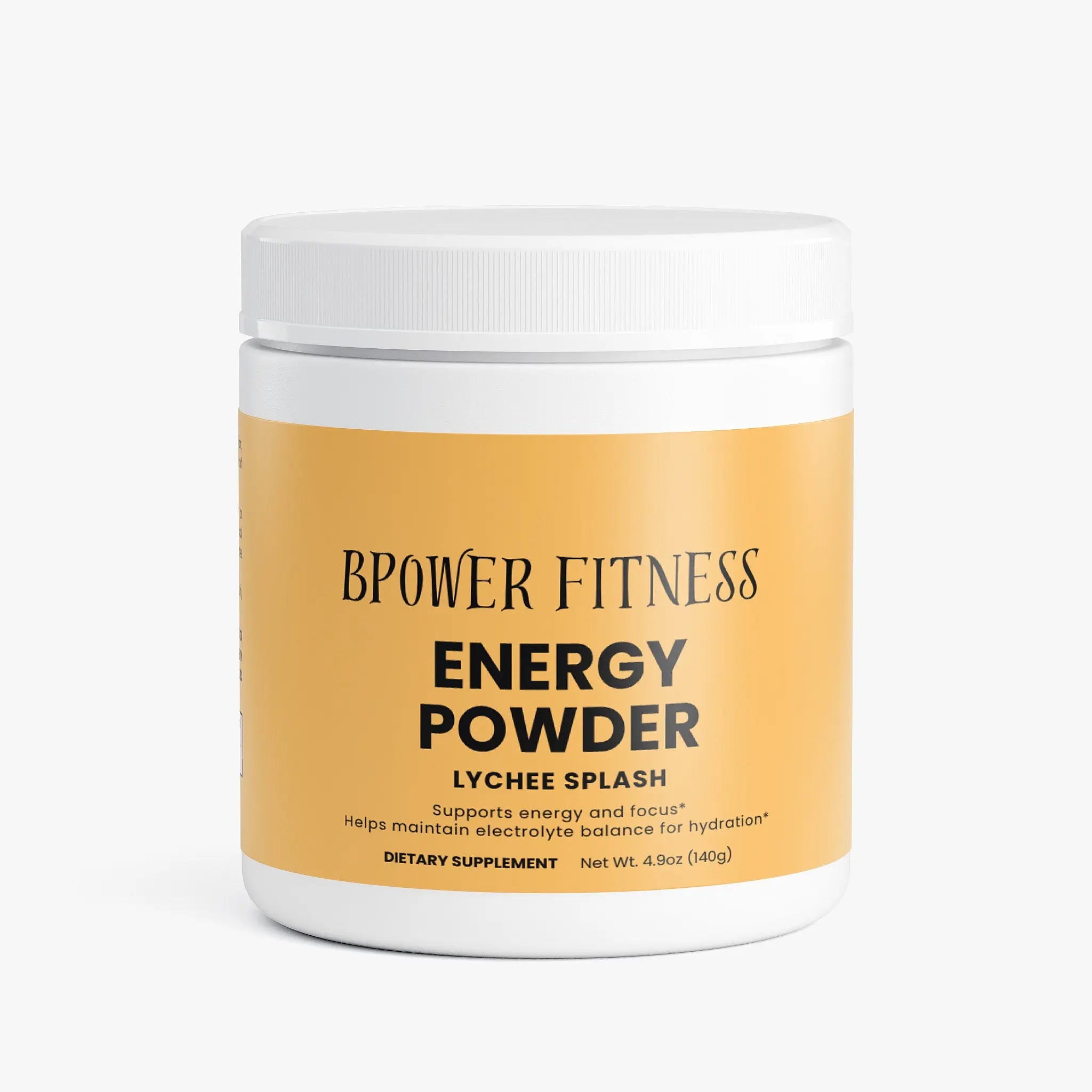 Energy Powder (Lychee Splash Energy) Bpower Fitness