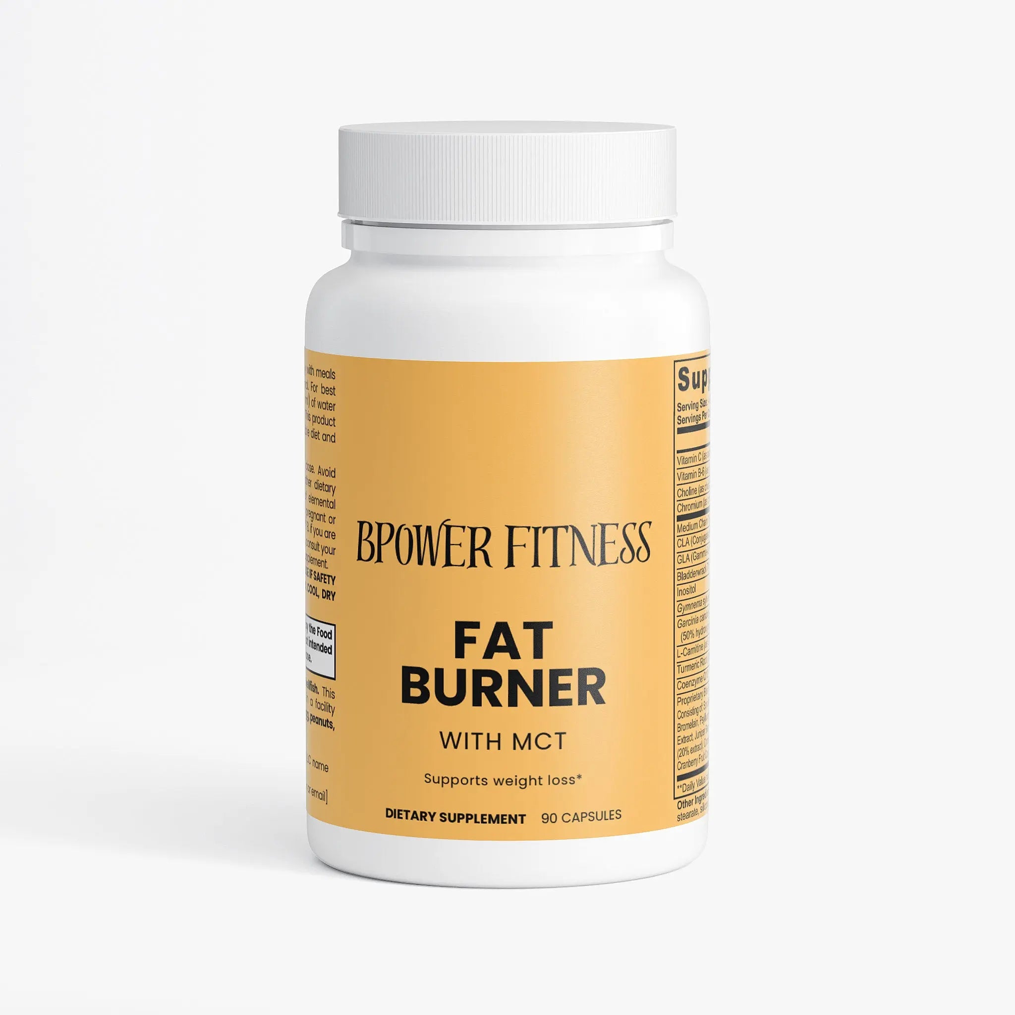 Fat Burner with MCT Bpower Fitness