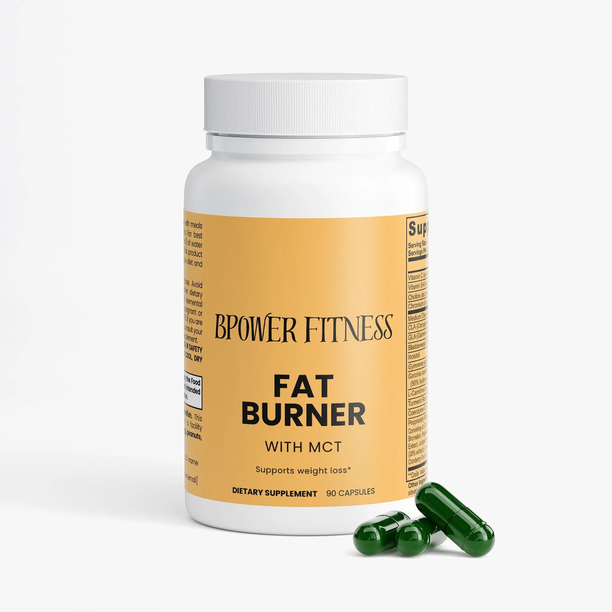 Fat Burner with MCT Bpower Fitness