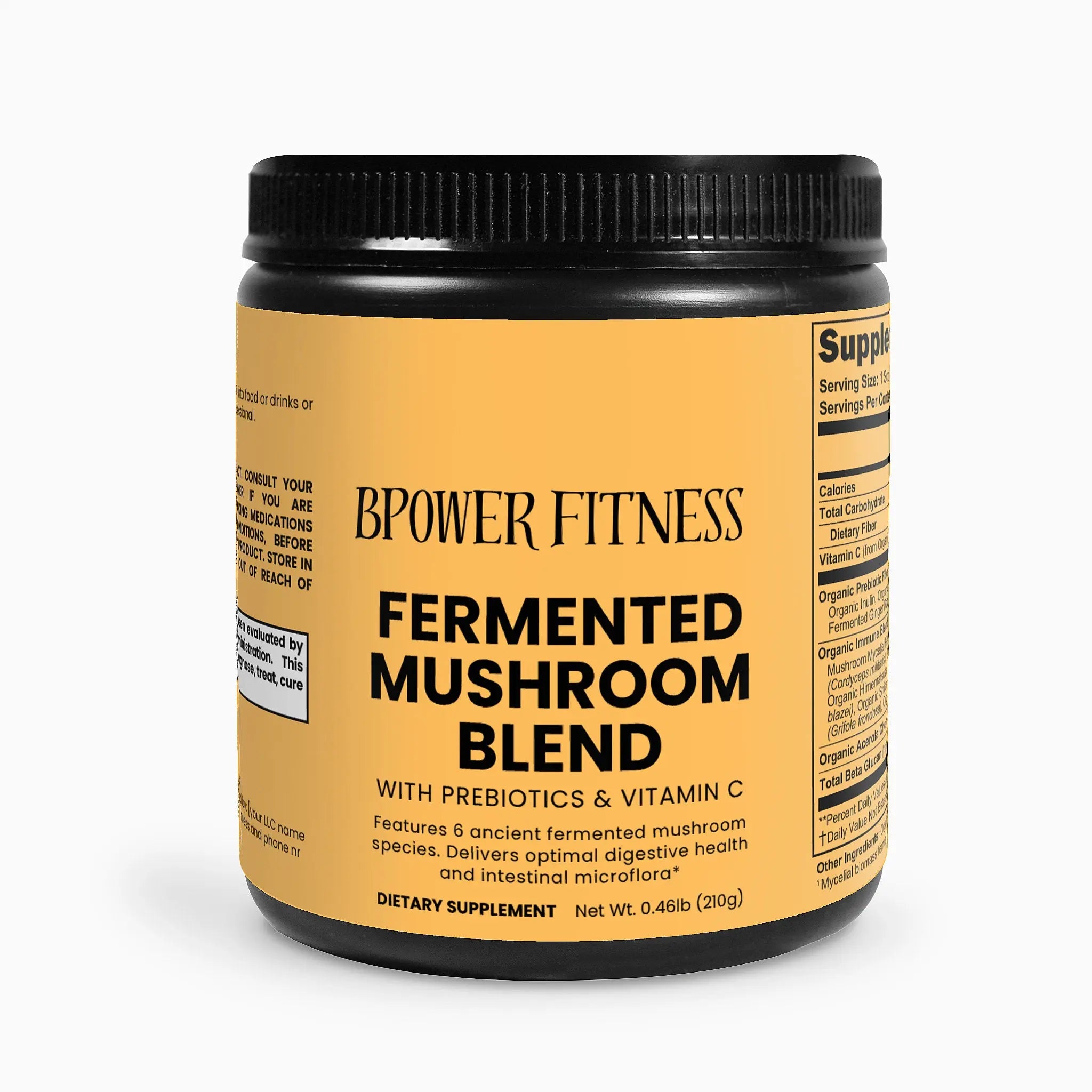Fermented Mushroom Blend Bpower Fitness