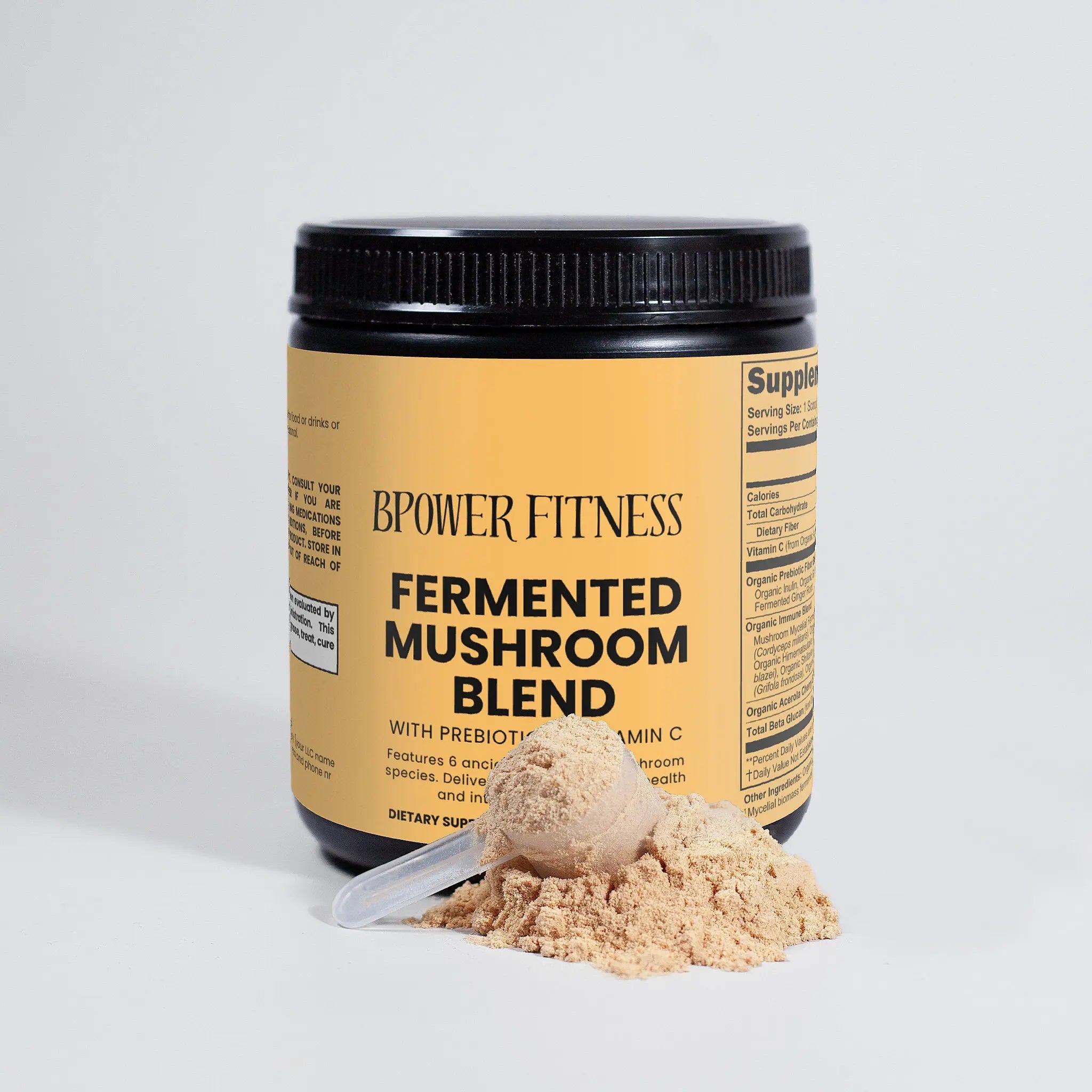 Fermented Mushroom Blend Bpower Fitness