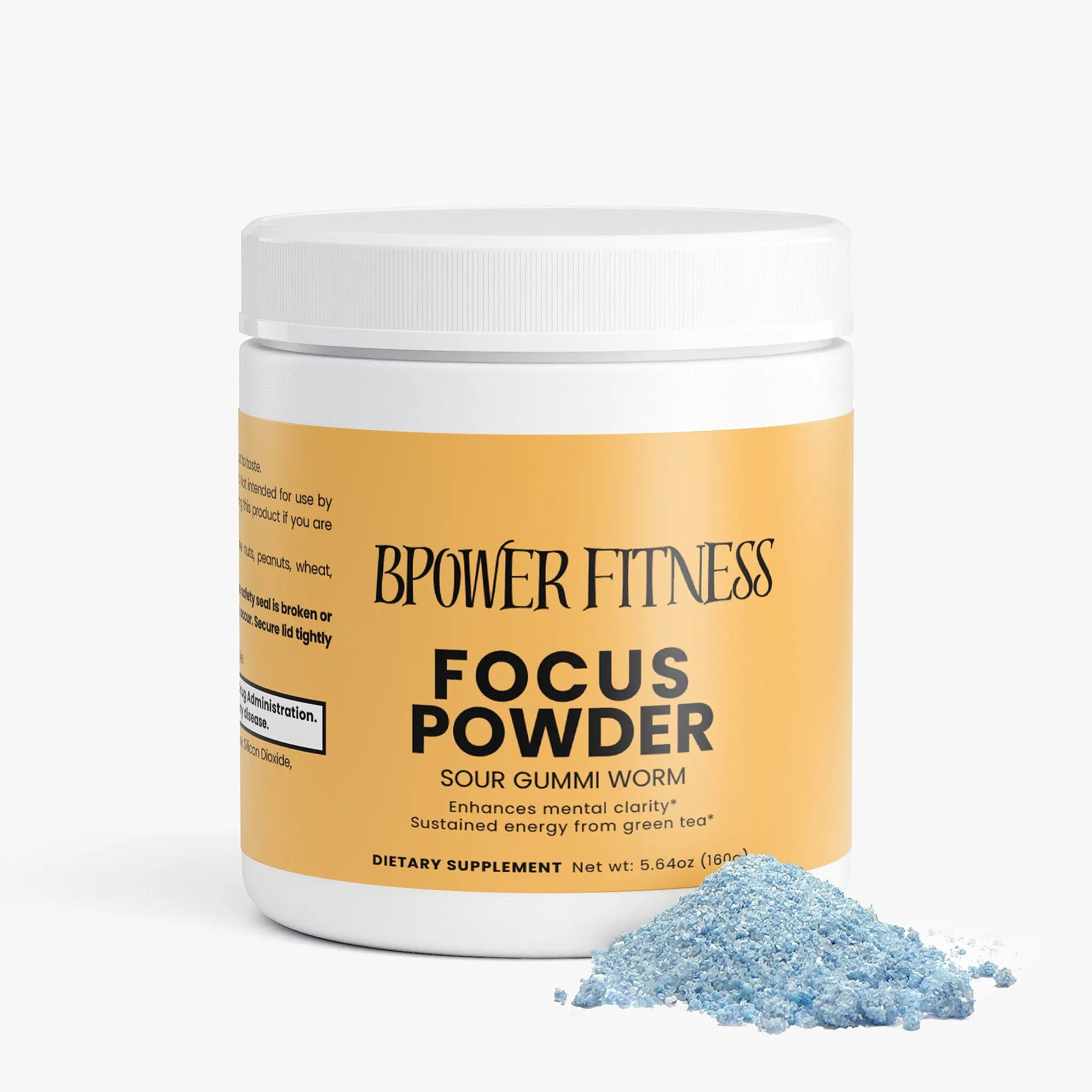 Focus Powder (Sour Gummi Worm) Bpower Fitness