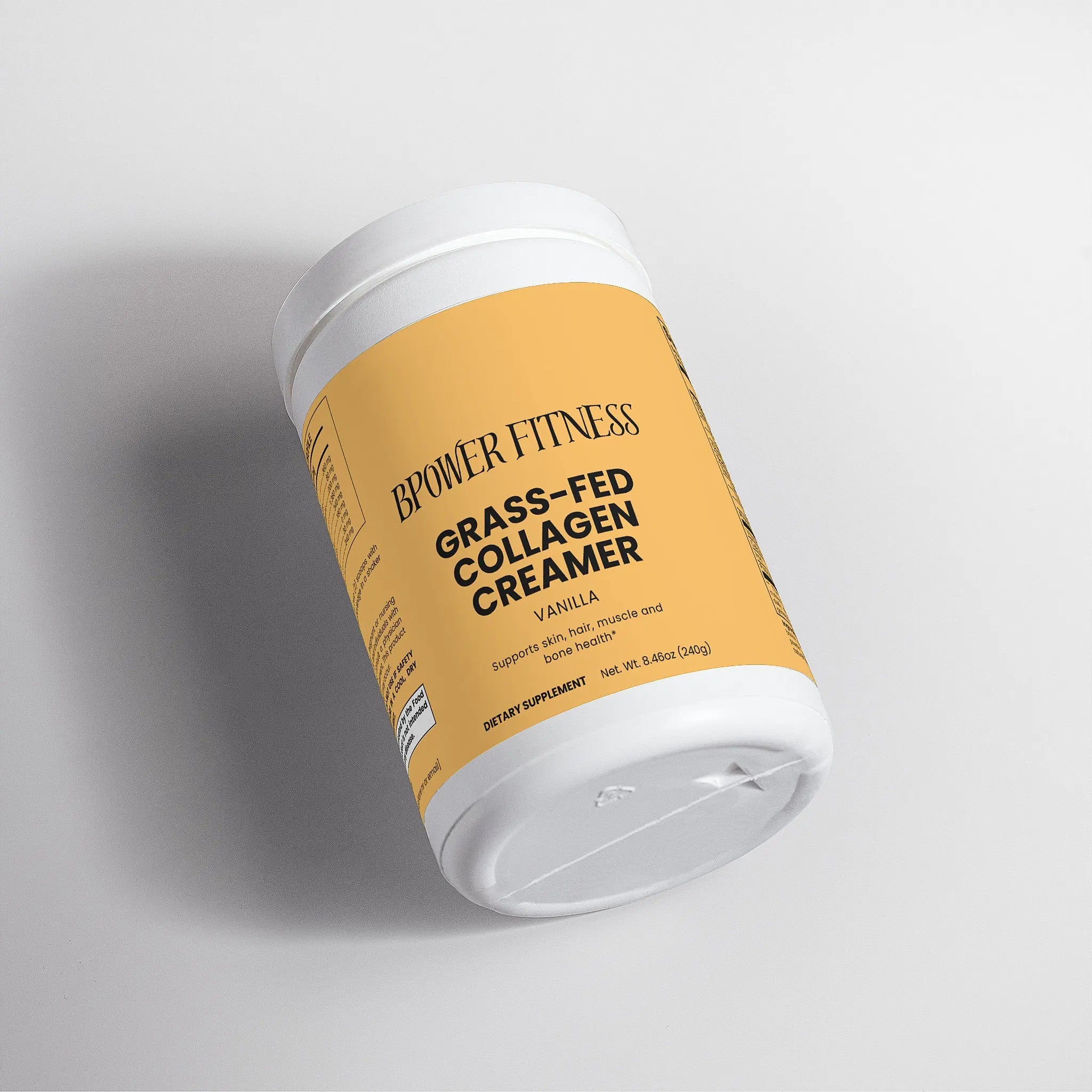 Grass-Fed Collagen Creamer (Vanilla) Bpower Fitness