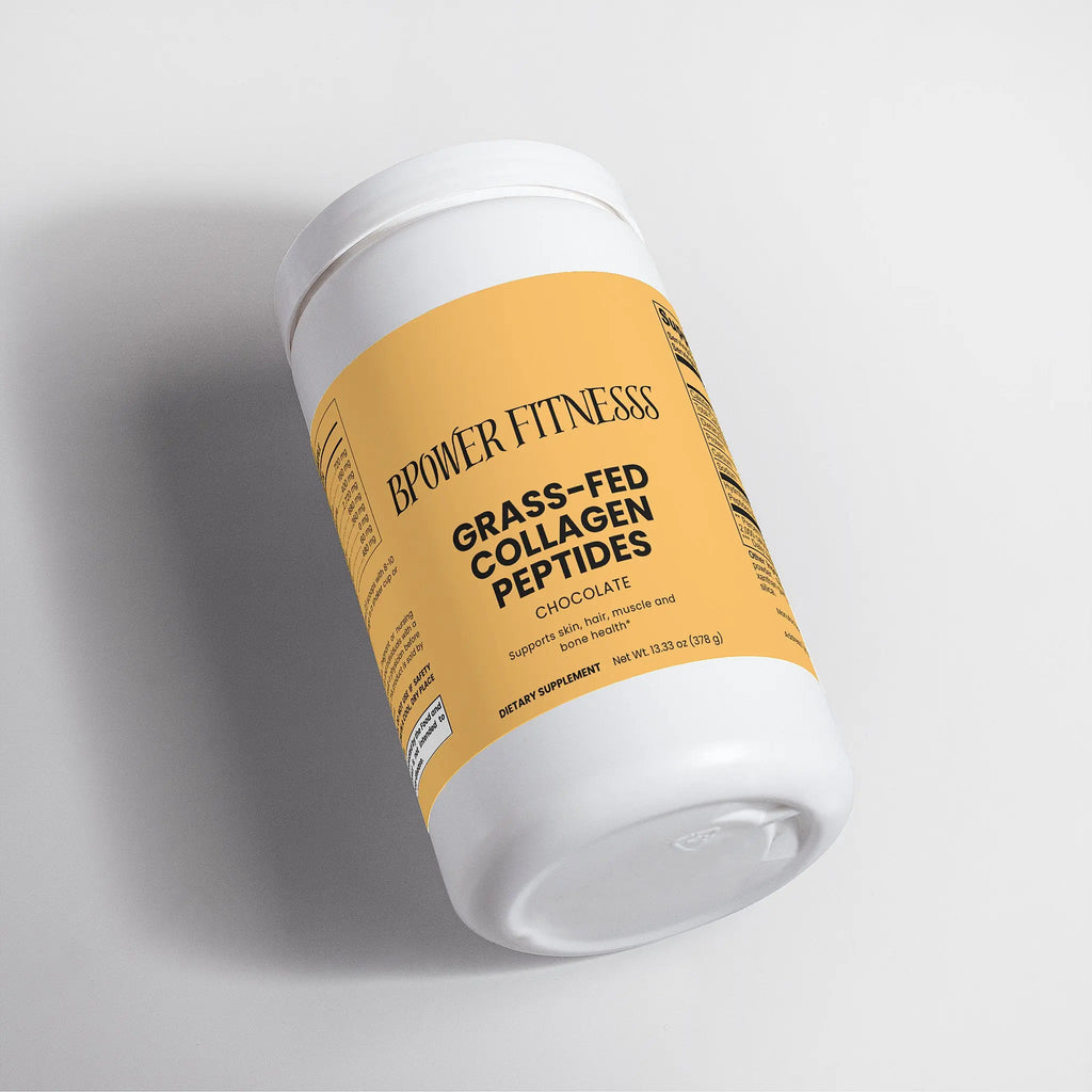 Grass-Fed Collagen Peptides Powder (Chocolate) Bpower Fitness