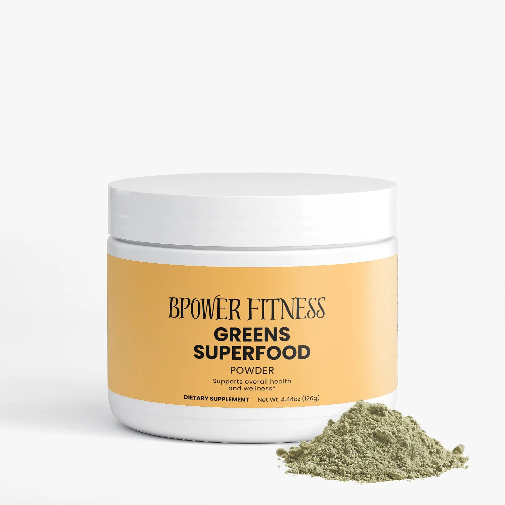 Greens Superfood Powder - Organic Green Superfood Supplement Bpower Fitness