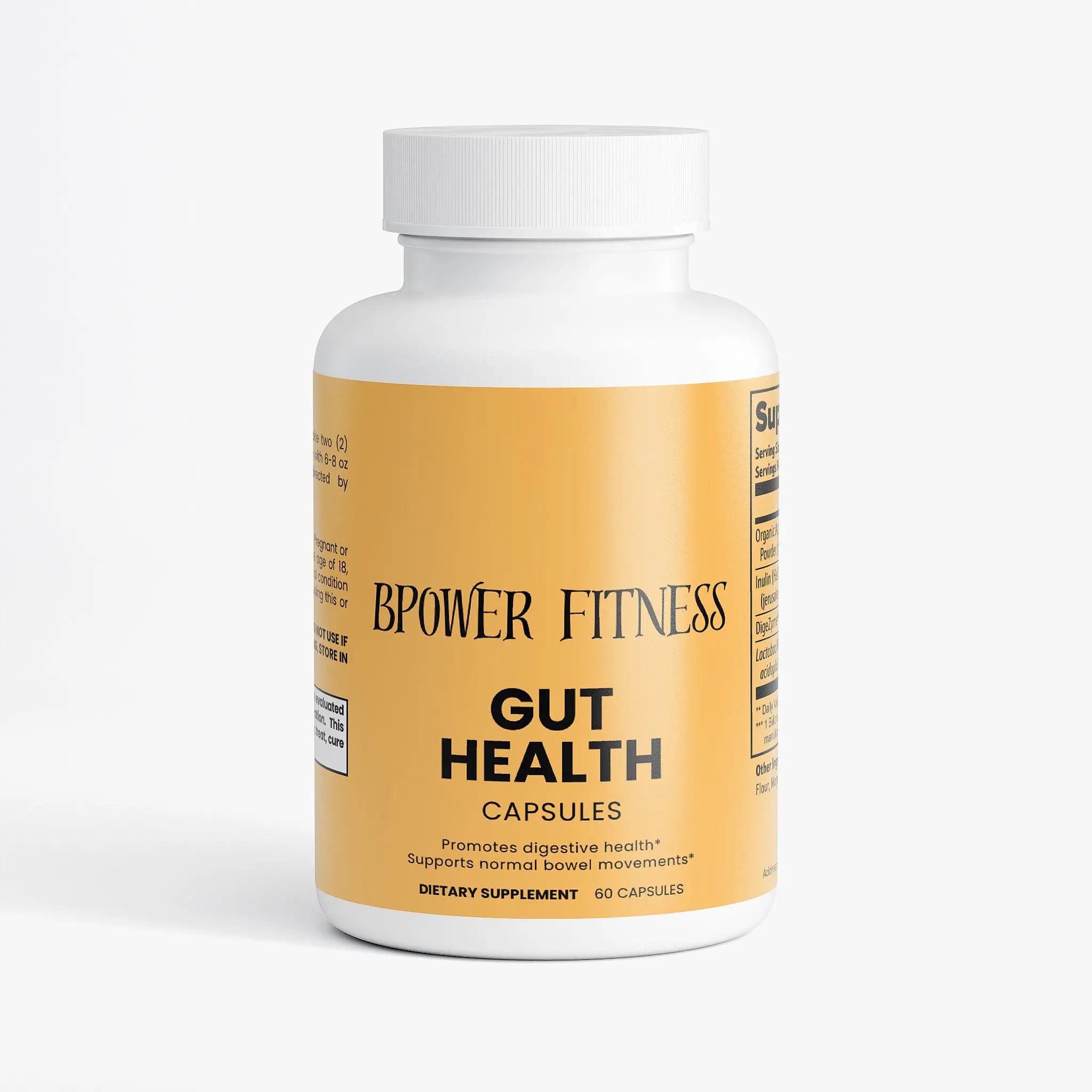 Gut Health Supplement - Probiotic & Digestive Support Capsules | Bpower Fitness Bpower Fitness