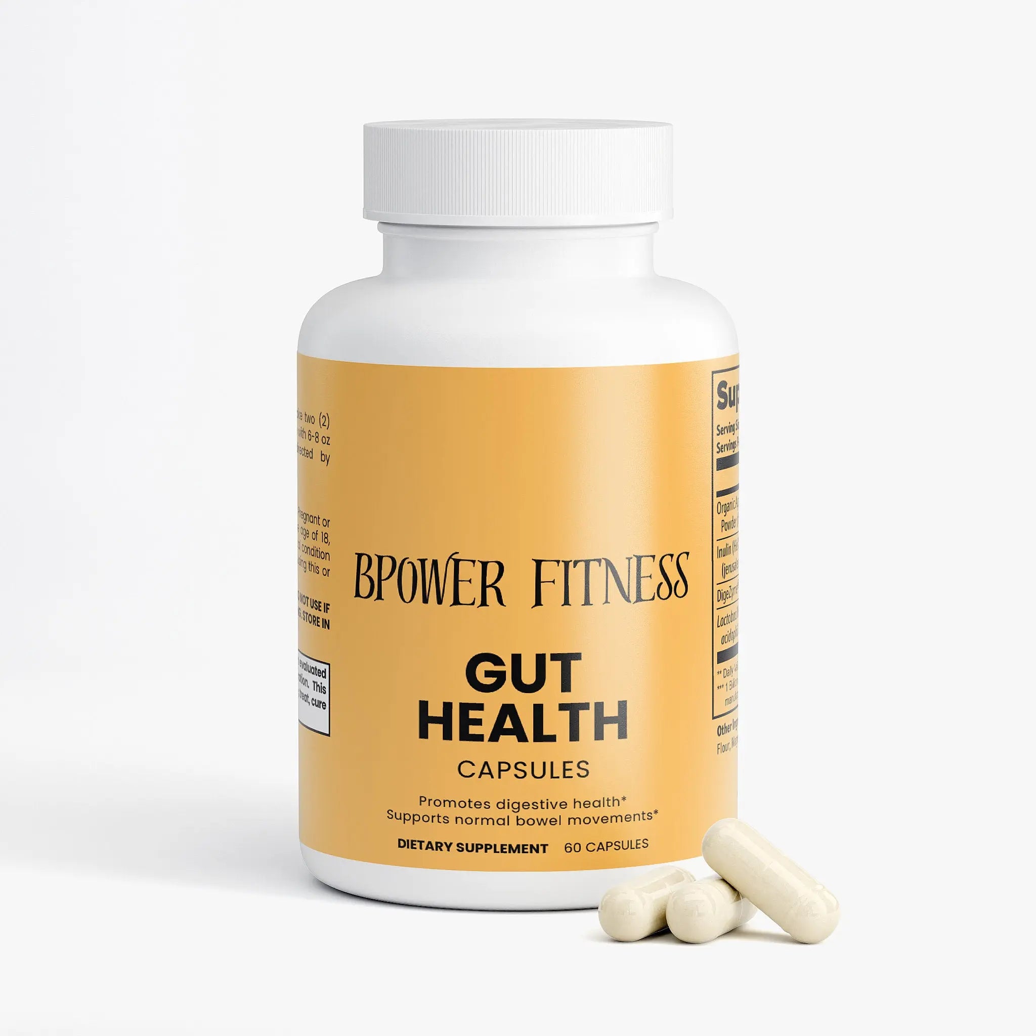 Gut Health Supplement - Probiotic & Digestive Support Capsules | Bpower Fitness Bpower Fitness