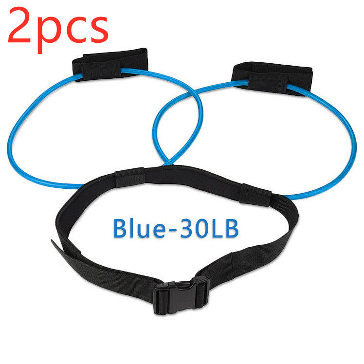 Fitness Women Body Butt Band Resistance Bands Adjustable Waist Belt Pedal Exerciser Bpower Fitness