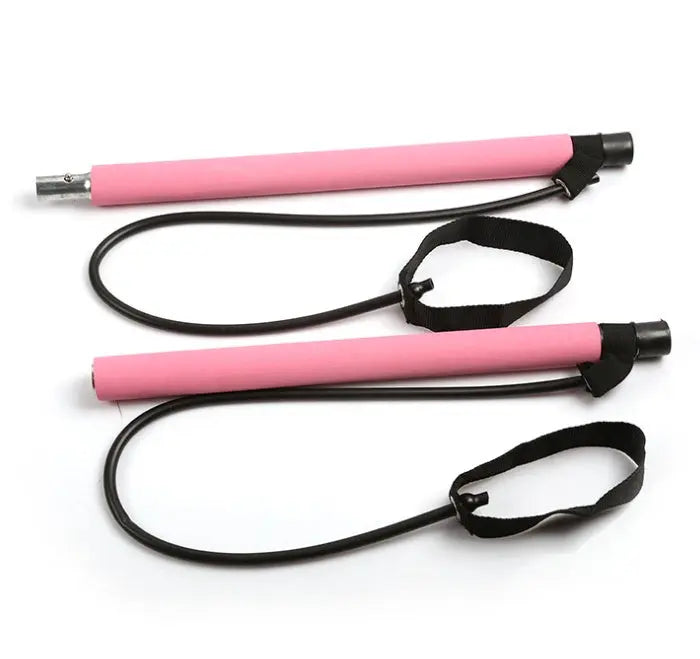 Yoga Crossfit Resistance Bands Exerciser Pull Rope Portable Gym Workout Pilates Bar Trainer Elastic Bands Bpower Fitness