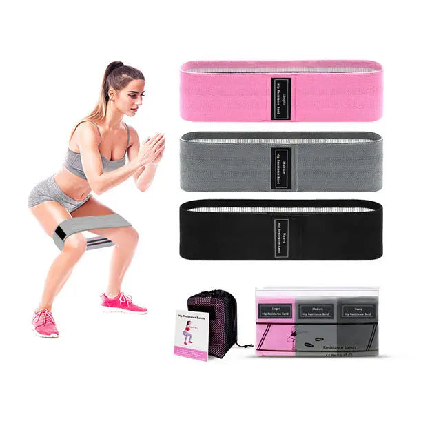 Fabric Resistance Bands Bpower Fitness
