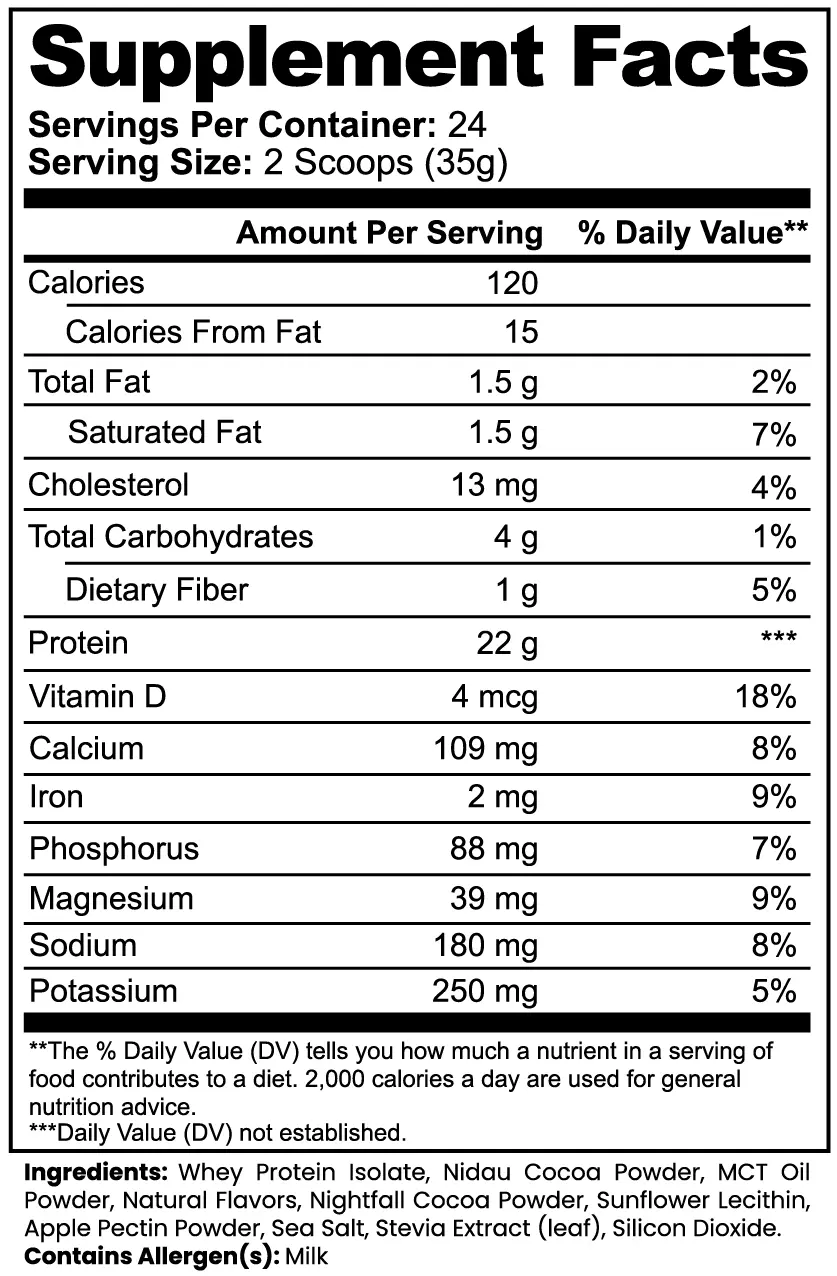 Advanced 100% Whey Protein Isolate (Chocolate) - Image #0
