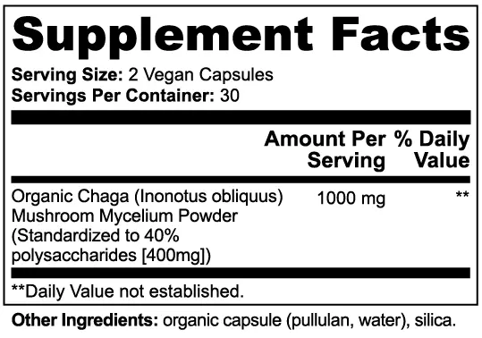Chaga Mushroom Bpower Fitness