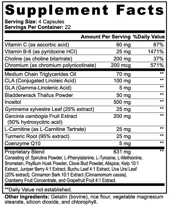 Fat Burner with MCT Bpower Fitness