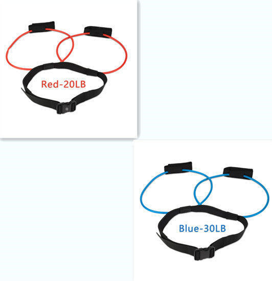 Fitness Women Body Butt Band Resistance Bands Adjustable Waist Belt Pedal Exerciser Bpower Fitness