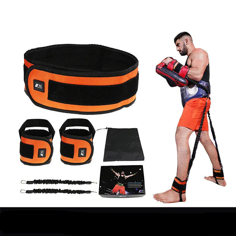 Leg Squat Boxing Combat Training Resistance Bands Fitness Combat Fighting Resistance Force Agility Workout Exercise Equipment Bpower Fitness