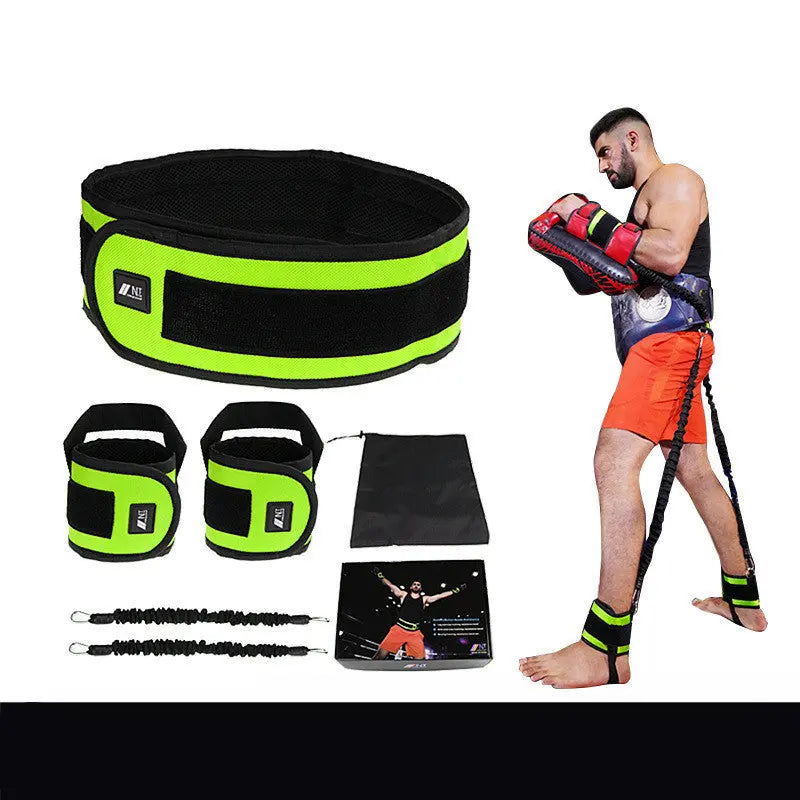 Leg Squat Boxing Combat Training Resistance Bands Fitness Combat Fighting Resistance Force Agility Workout Exercise Equipment Bpower Fitness