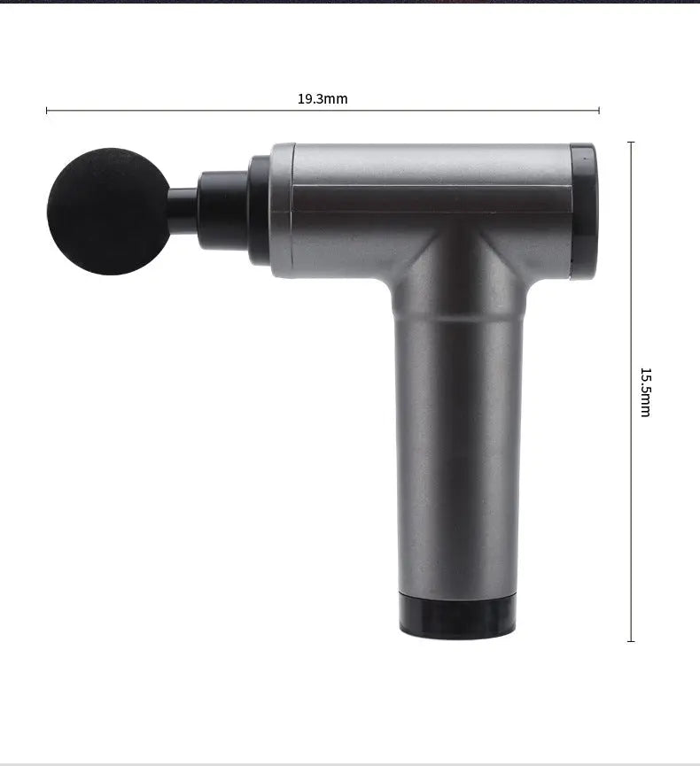Electric Shock Gun Muscle Relaxation Massager Bpower Fitness