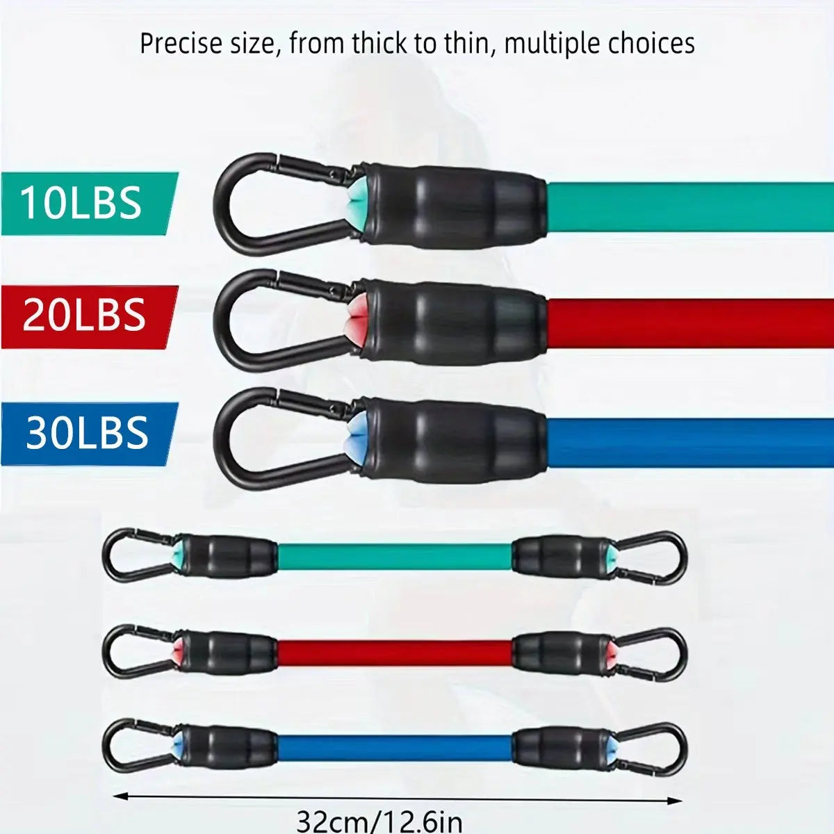 Ankle Strap Resistance Bands Hip Leg Strength Pull Rope Fitness Elastic Training Home Yoga Pilate Crossfit Workout Gym Equipment Bpower Fitness
