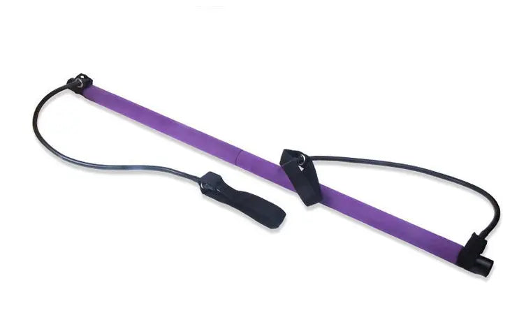 Yoga Crossfit Resistance Bands Exerciser Pull Rope Portable Gym Workout Pilates Bar Trainer Elastic Bands Bpower Fitness