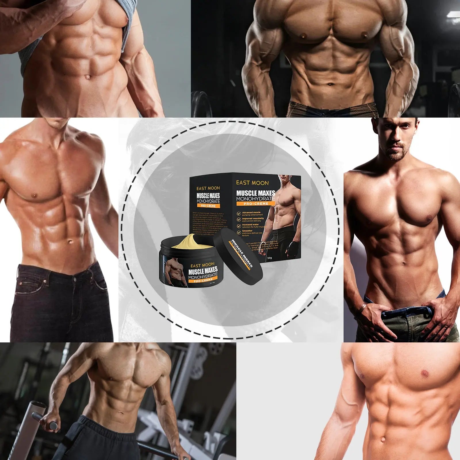 Men's Muscle Massage Cream Bpower Fitness