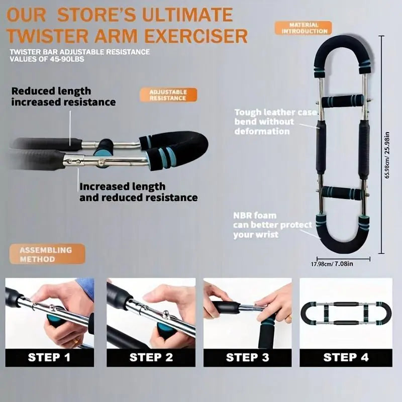 U-Shaped Arm Trainer Bpower Fitness
