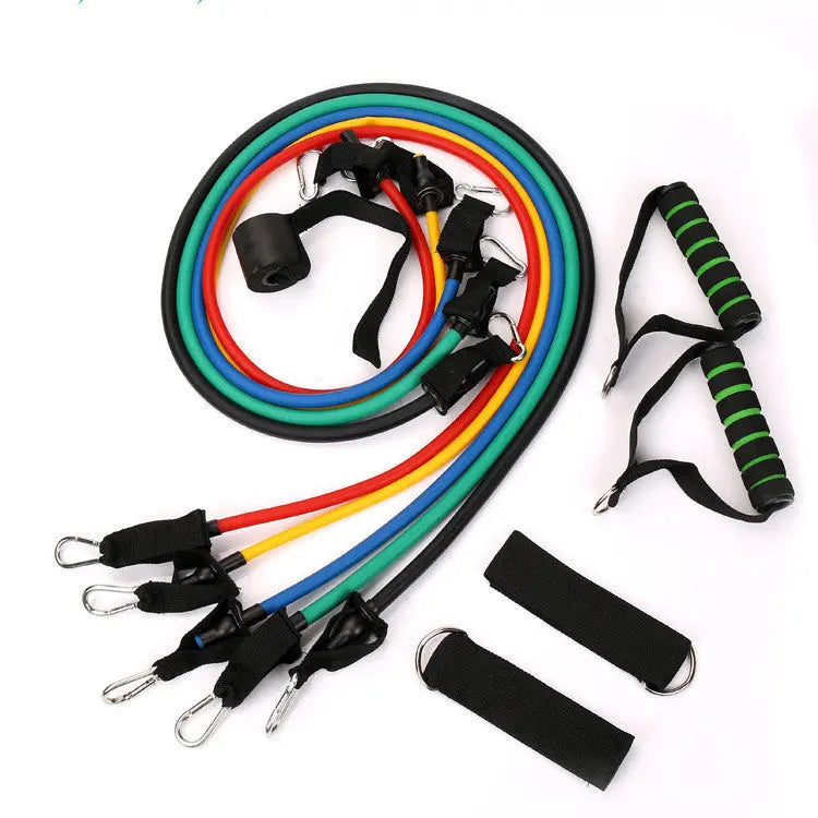 Hulugou Strength Training Puller 11 Piece Set Bpower Fitness