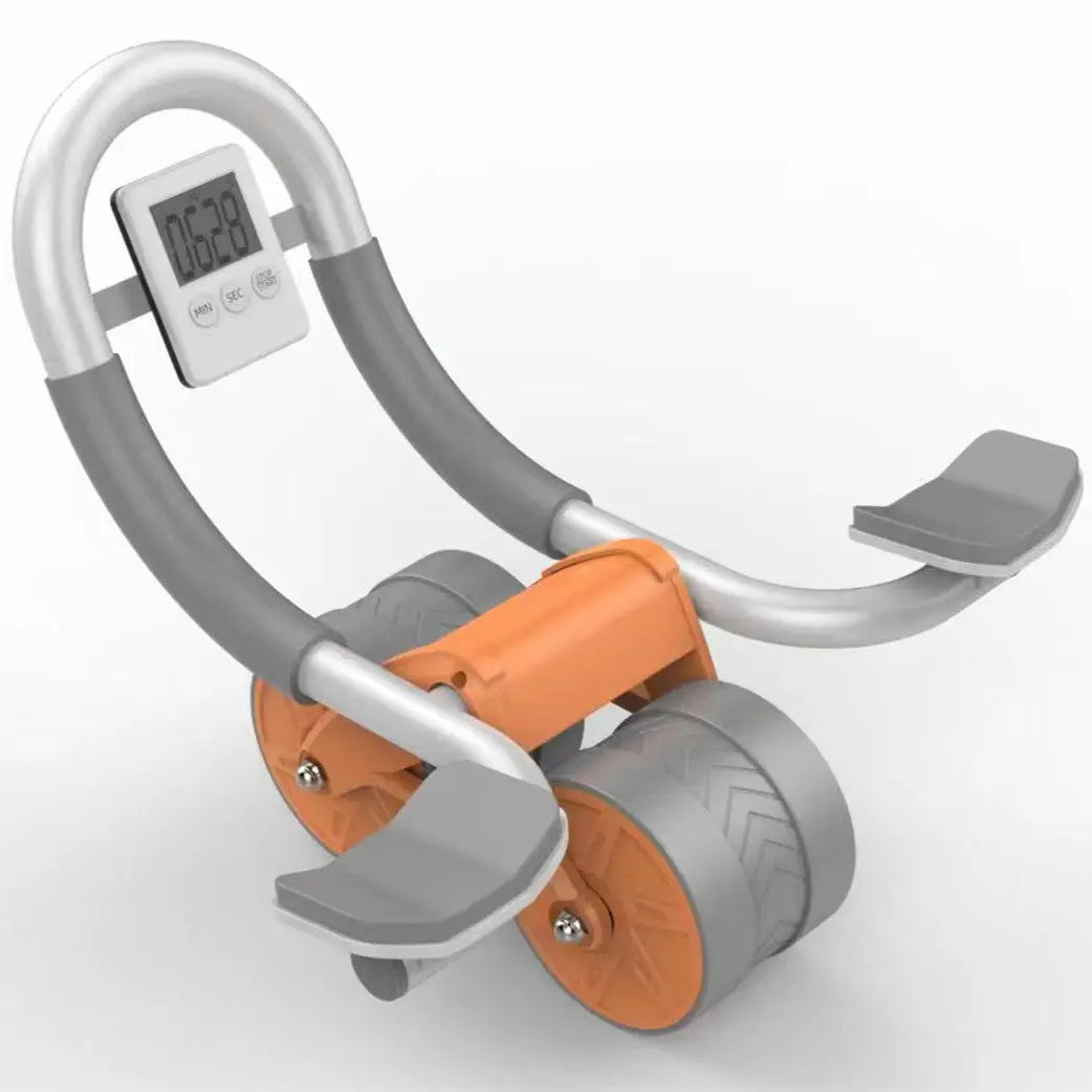 Automatic Rebound Abdominal Curl Muscle Building Abdominal Muscle Wheel Bpower Fitness