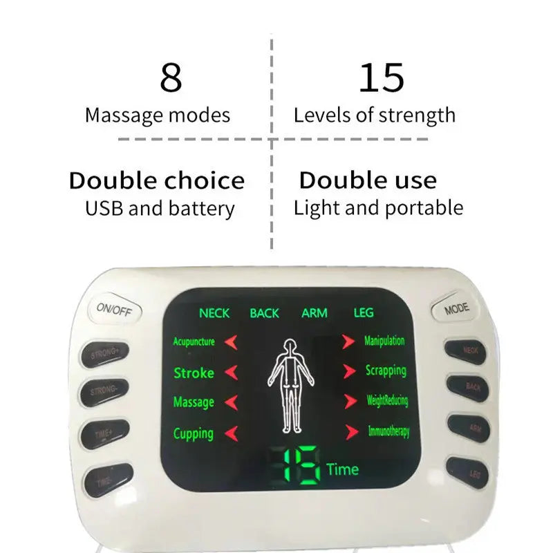 Dual Output Medium Frequency Home Massager Bpower Fitness