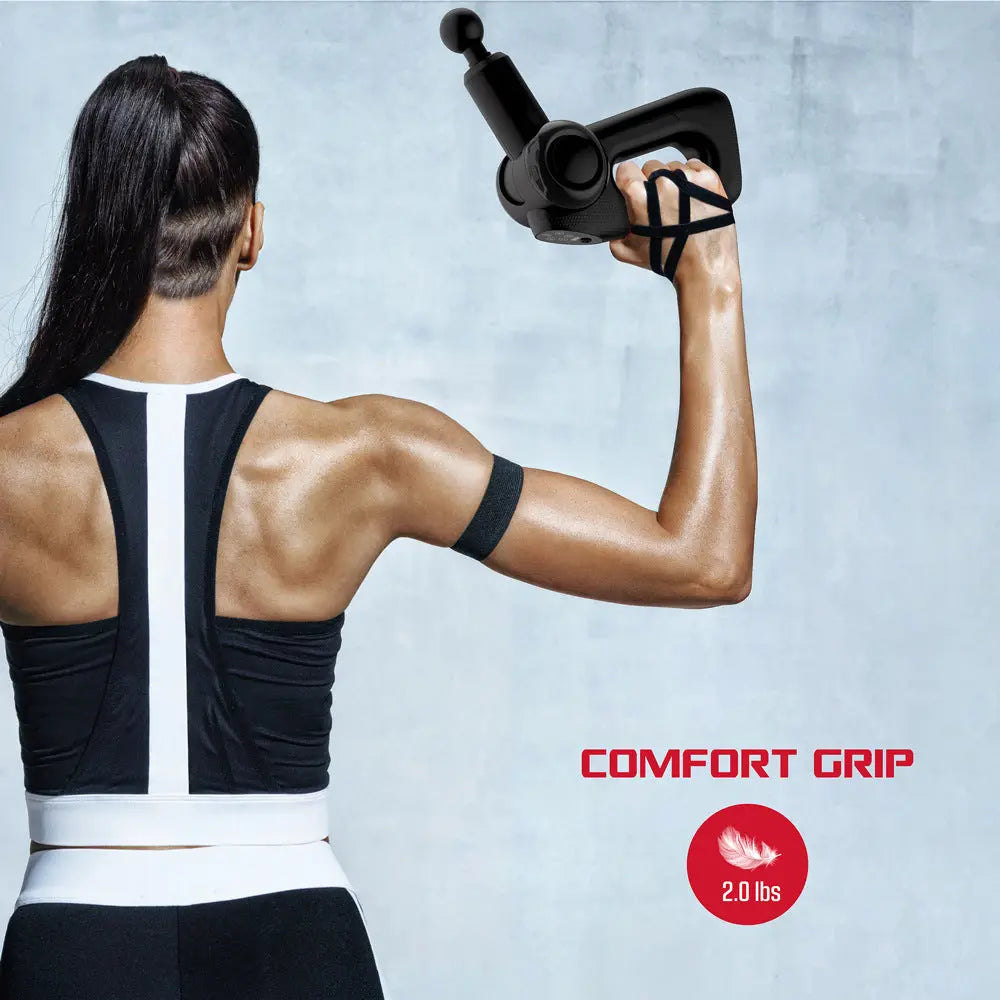 Foldable Rotating Fascia  The First Fitness Massage Gun Bpower Fitness