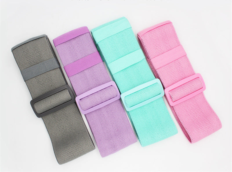 Aolikes Adjustable Fitness Stretch Training Booty Bands Elastic Resistance Bands Bpower Fitness