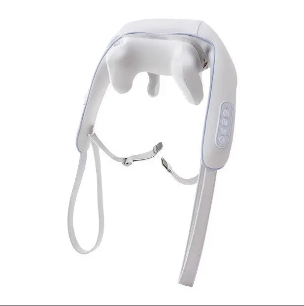 Cervical Oblique Muscle Massager Shoulder Hot Compress Rechargeable Massage Shawl Neck Bpower Fitness