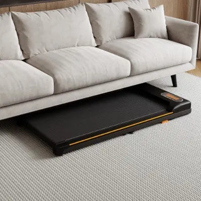 Folding Under Desk Walking Pad Treadmill With Adjustable Incline, 1-6 Km H Low Noise For Home  Office, LED Display, Magnetic Remote Control, Transport Wheels  Plug, Black. Bpower Fitness
