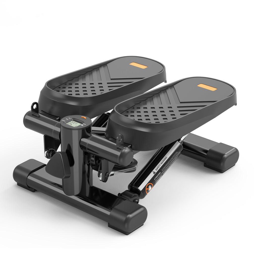 CD Monitor   Downloads Home Office Exercise 330LBS Capacity Mini Stepper With Resistance Bands And LCD Monitor Bpower Fitness